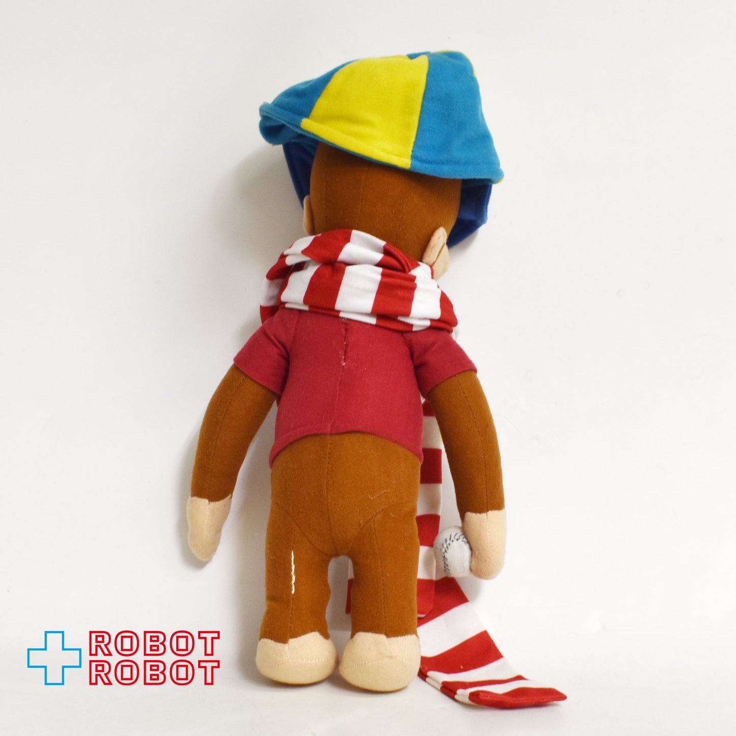 ケリートイ おさるのジョージ 野球帽 & ボール13インチ ぬいぐるみ人形