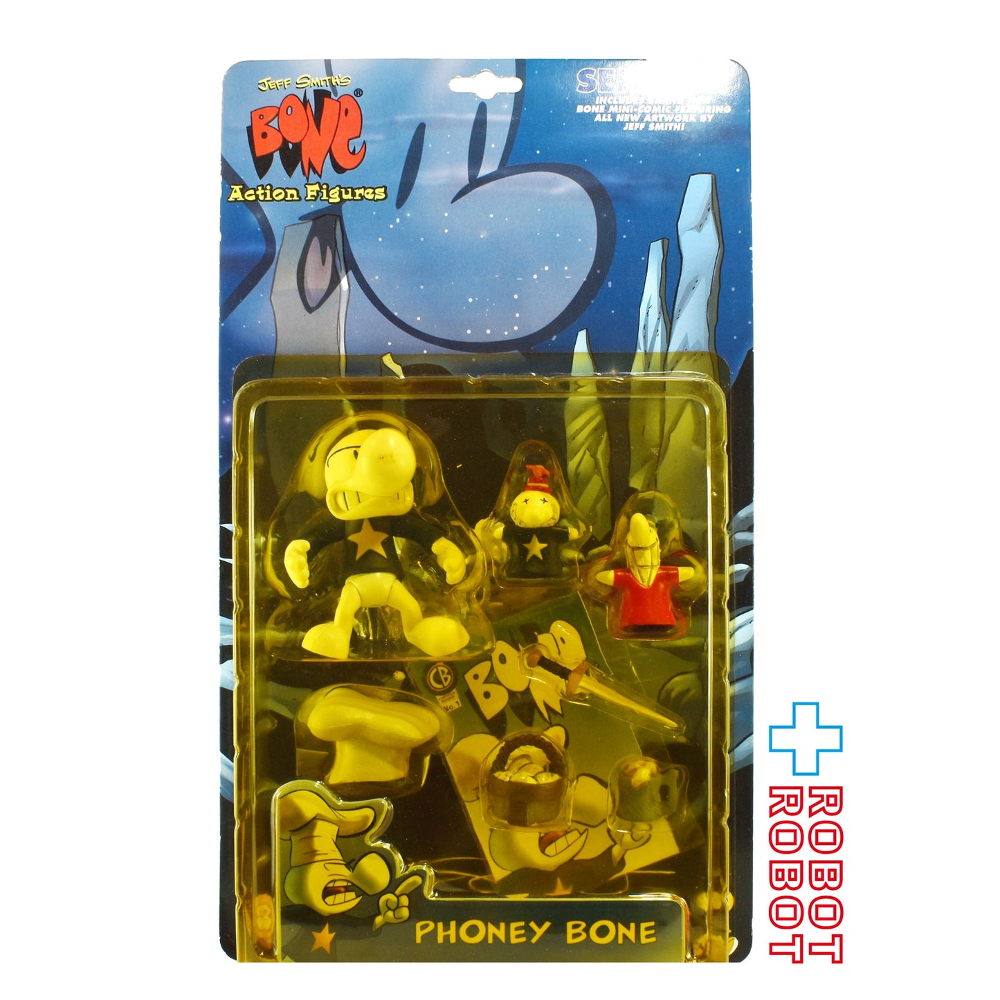ジェフ・スミス コミック ボーン フィーニー・ボーン アクションフィギュア 2001 未開封