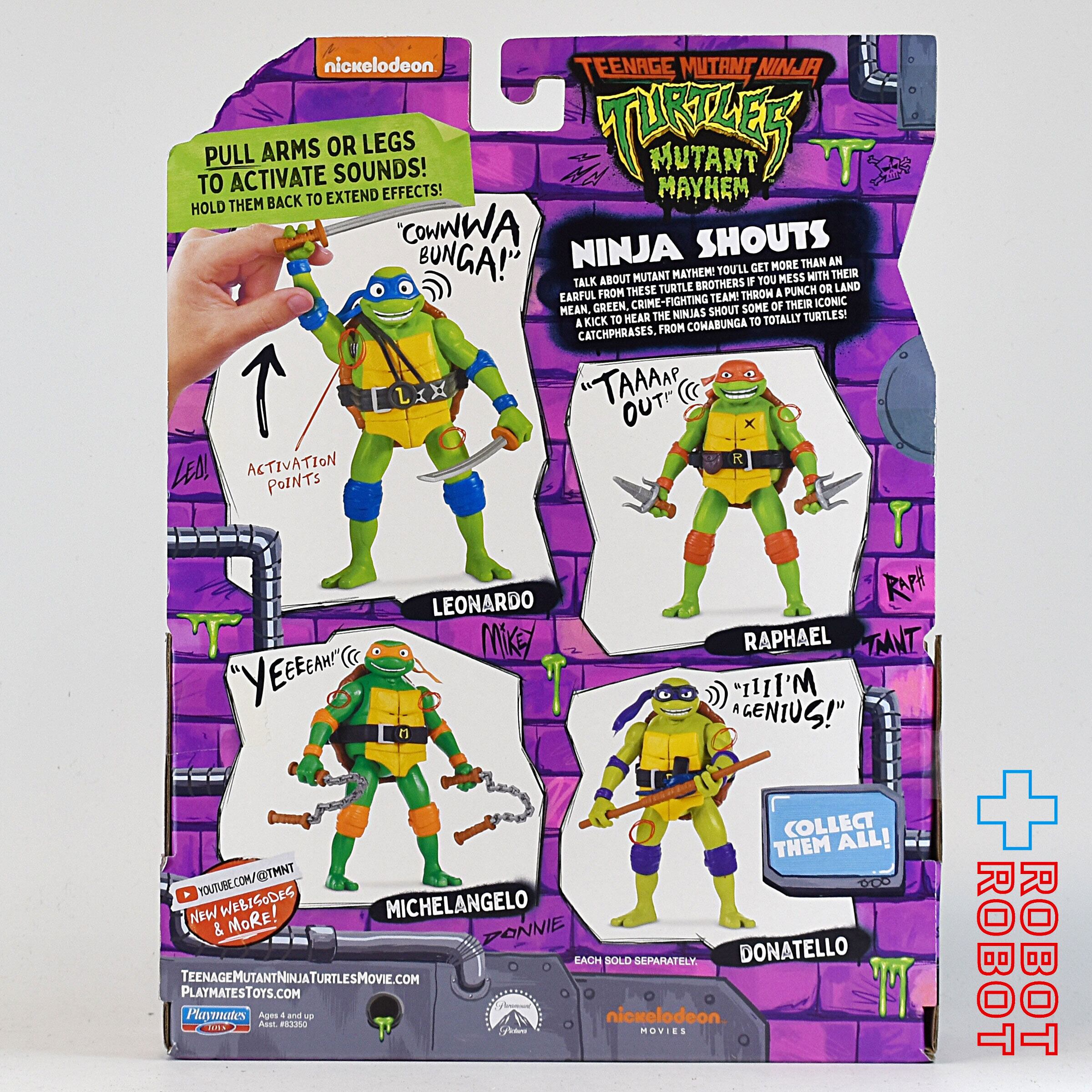 プレイメイツ タートルズ ミュータント・パニック！TMNT デラックス