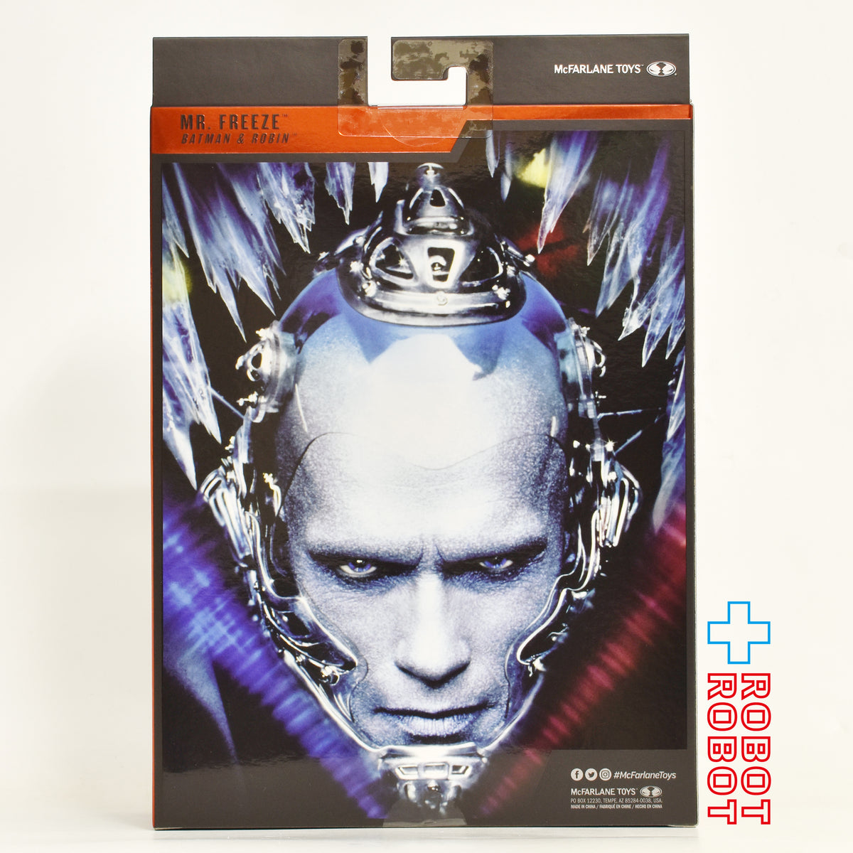 マクファーレン・トイズ DCマルチバース バットマン & ロビン Mr.フリーズの逆襲 Mr.フリーズ デラックス・シアトリカル・エディション 7インチ アクションフィギュア 国内版 未開封