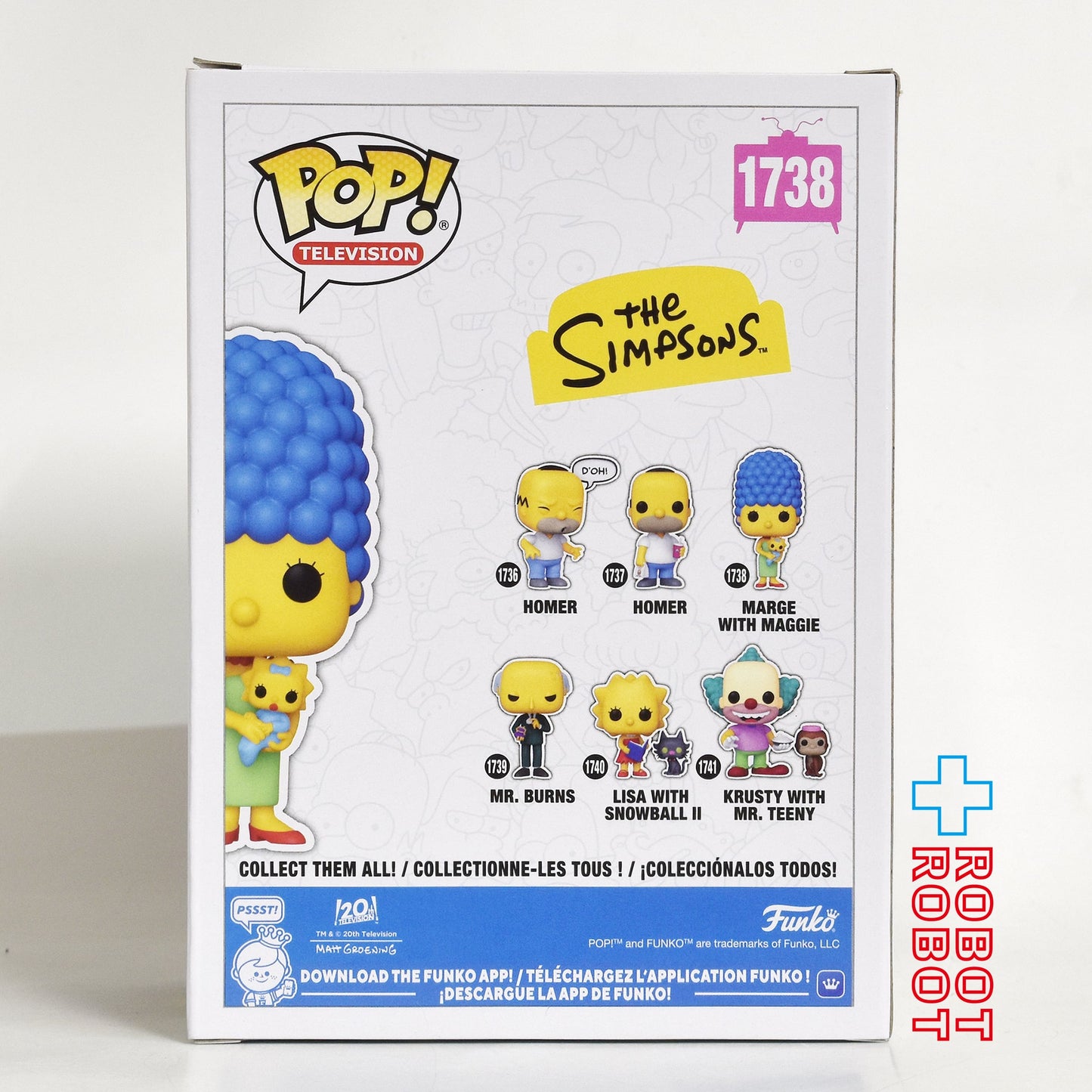 ファンコ POP! テレビジョン 1738 シンプソンズ マージ & マギー ビニールフィギュア