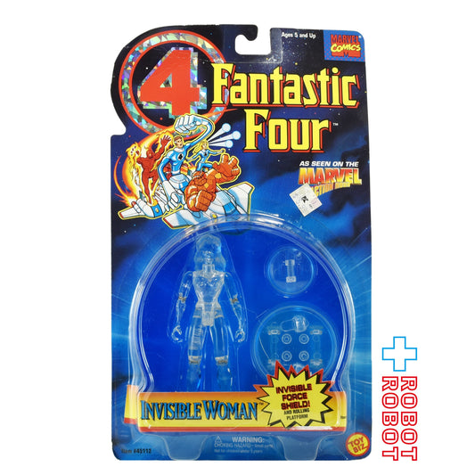 トイビズ マーベルレジェンド ファンタスティック・フォー インビジブルウーマン クリア版  アクションフィギュア 未開封 1995