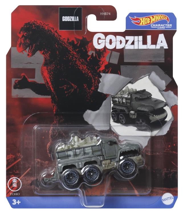 ホットウィール キャラクターカーズ 2024 ベスト・オブ・ミックス Ver.2 ゴジラ ダイキャスト ミニカー 未開封