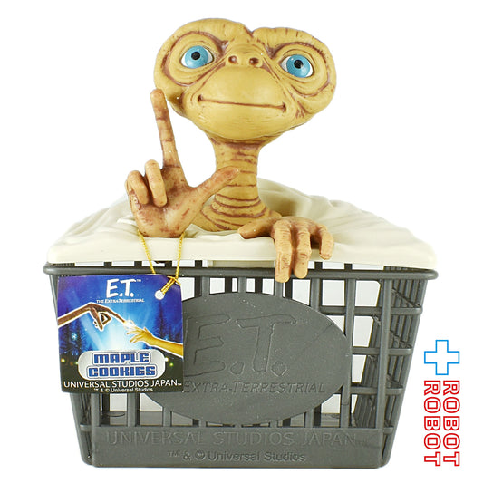 USJ限定 E.T. エリオットの自転車のカゴのE.T.