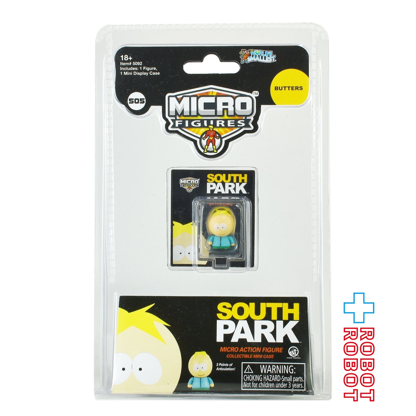 スーパーインパルス ワールズ スモーレスト マイクロフィギュア S05 サウスパーク バターズ フィギュア 未開封
