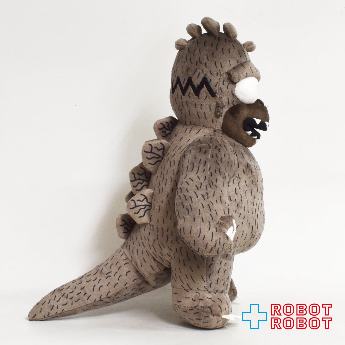 キッドロボットシンプソンズ シンプソンズ テラーハウス・オブ・ホラー ホーマージラ プラッシュ 紙タグ付き