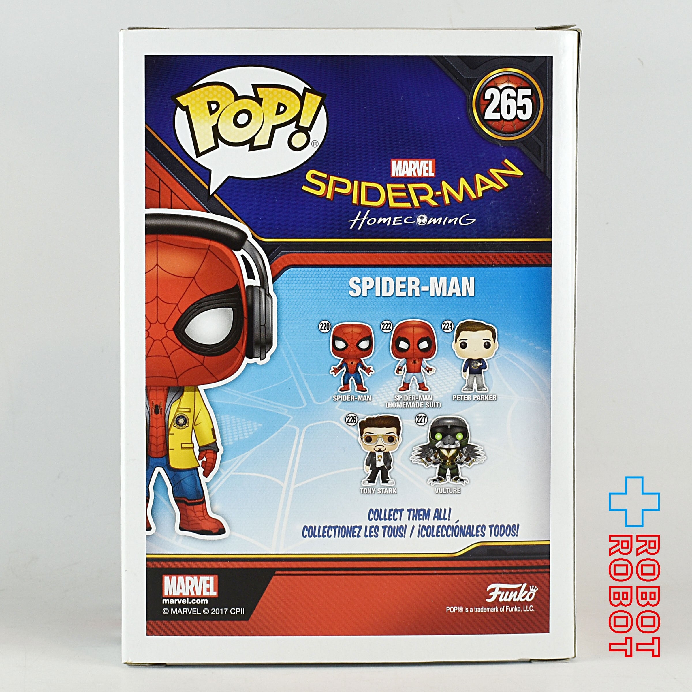 ファンコ POP! 265 MARVEL スパイダーマン ホームカミング – ROBOTROBOT