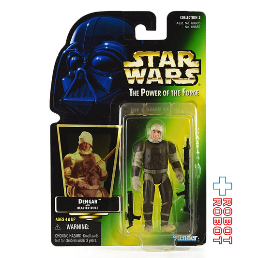 スター・ウォーズ POTF2 グリーンカード デンガー ホロ付 3.75インチ アクションフィギュア 未開封