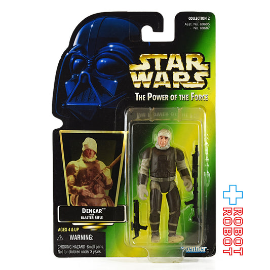 スター・ウォーズ POTF2 グリーンカード デンガー ホロ付 3.75インチ アクションフィギュア 未開封