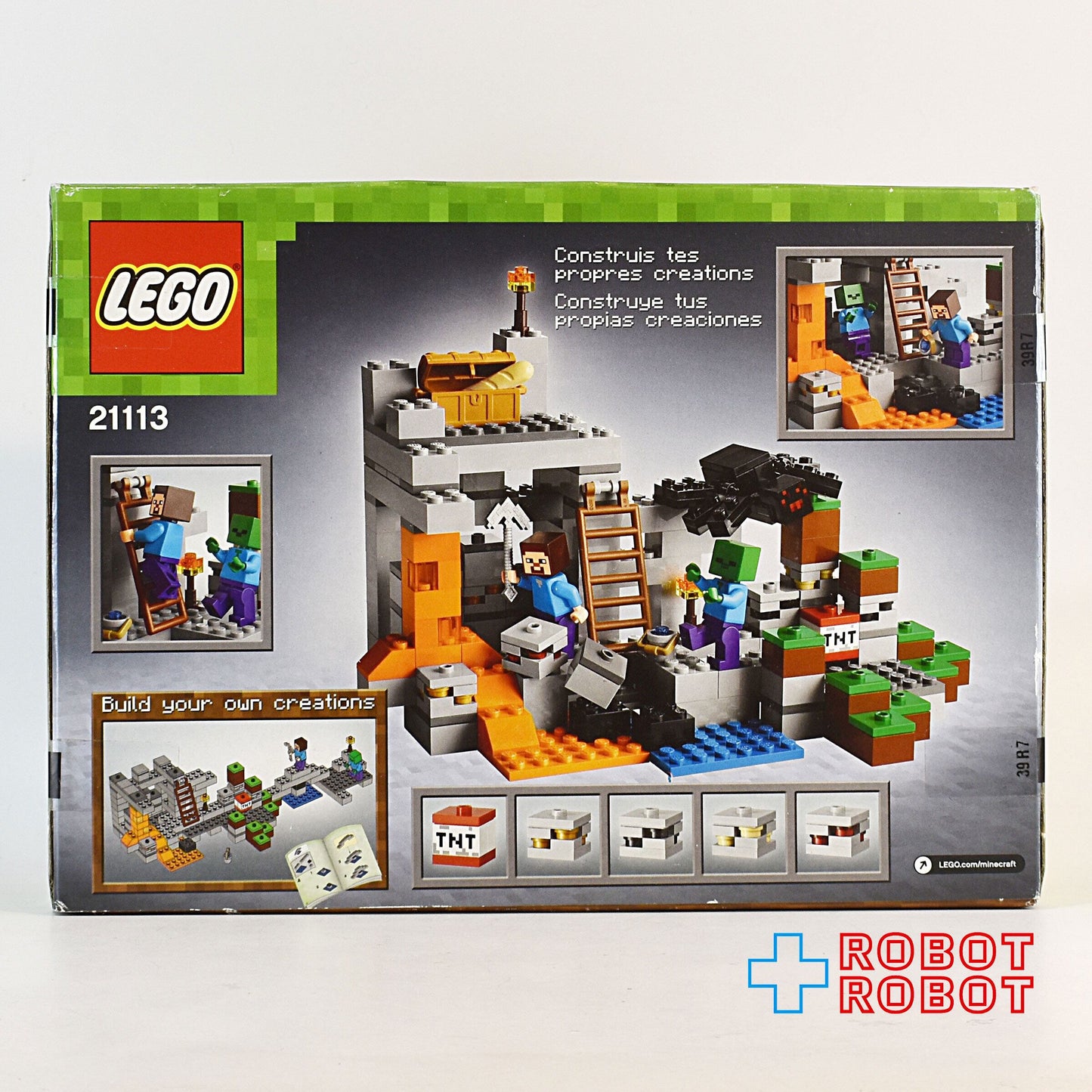 LEGO レゴ 21113 マインクラフト 洞窟 未開封