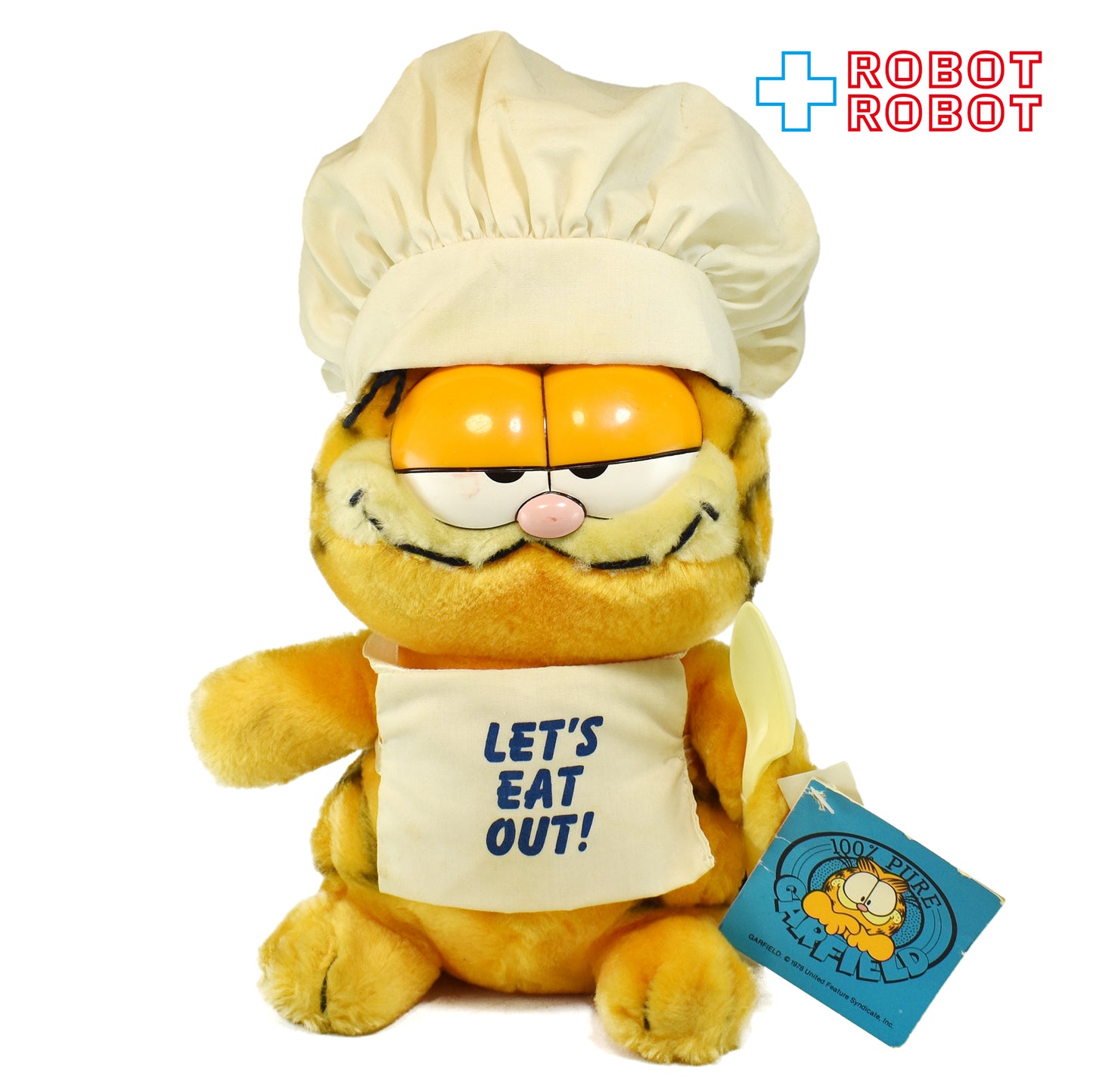Dakin ガーフィールド シェフ LET'S EAT OUT！ ぬいぐるみ人形 紙タグ付き