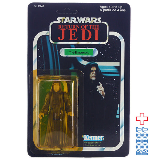 オールドケナー スター・ウォーズ ROTJ 77 Back エンペラー アクションフィギュア カナダ版 未開封