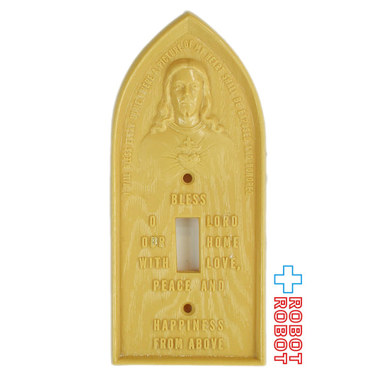 聖心修道院 キリスト プラスチック製 スイッチカバープレート