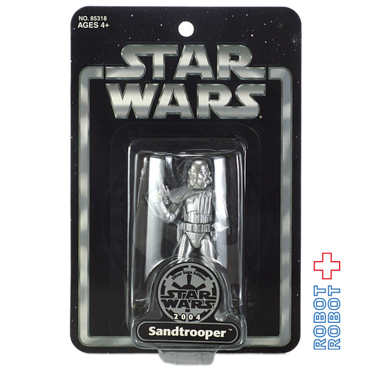 スター・ウォーズ シルバー サンドトルーパー 2004限定 3.75インチ アクションフィギュア 未開封 ※台紙にシワ