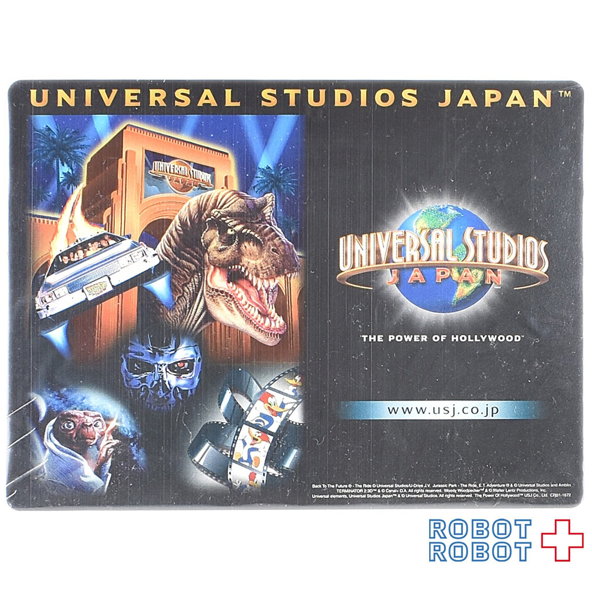 USJ マウスパッド E.T. / ターミネーター / バック・トゥ・ザ・フューチャー / ジュラシックパーク / ウッディー・ウッドペッカー