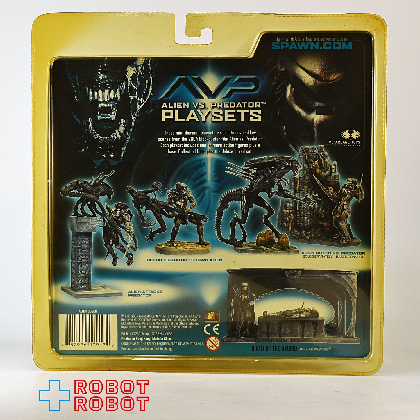 マクファーレン・トイズ AVP エイリアン VS プレデター プレイセット エイリアン クイーン w/ ベース 未開封