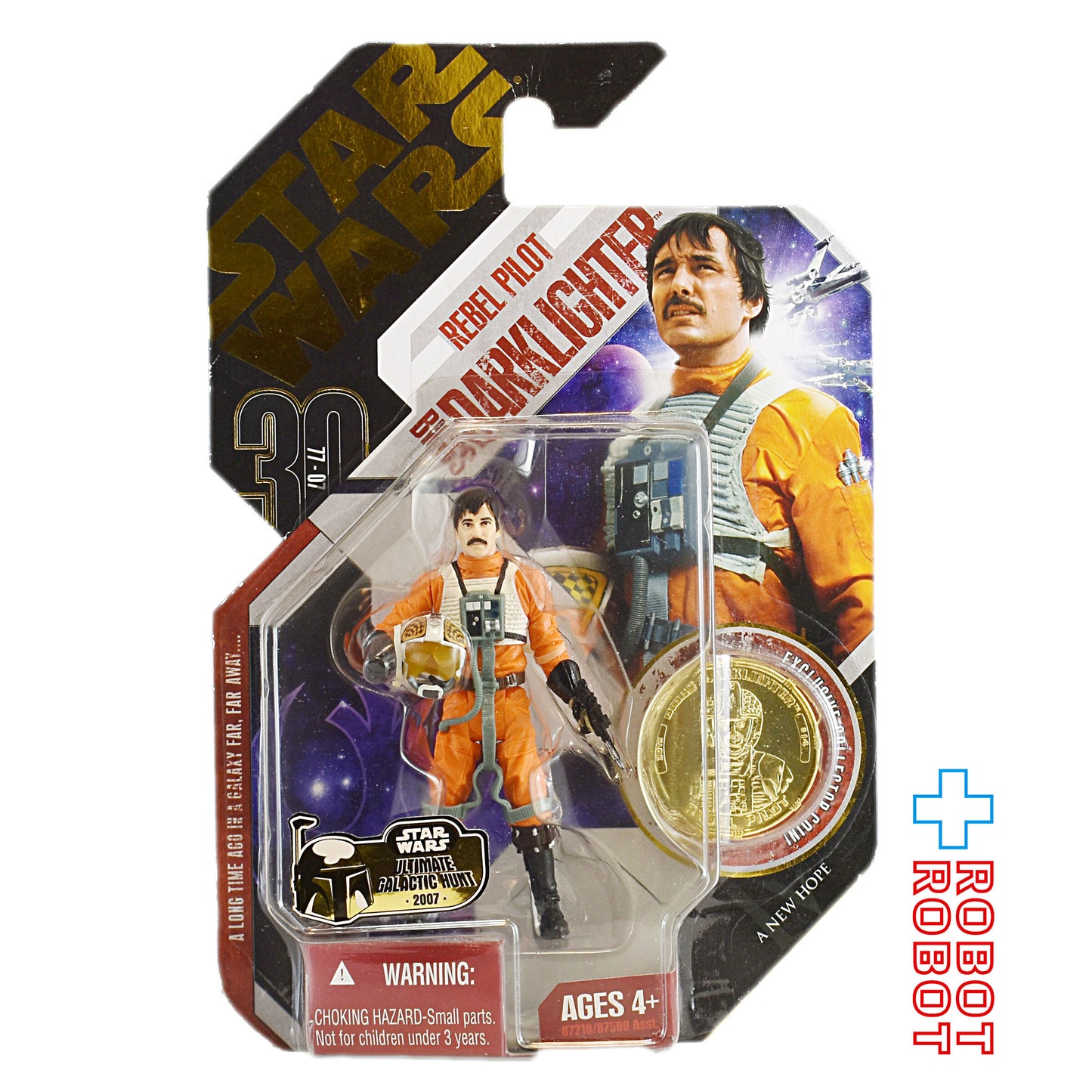 スター・ウォーズ 30th 2007-14 ビッグス・ダークライター [ANH] 3.75インチ アクションフィギュア 未開封 ※パッケージダメージ