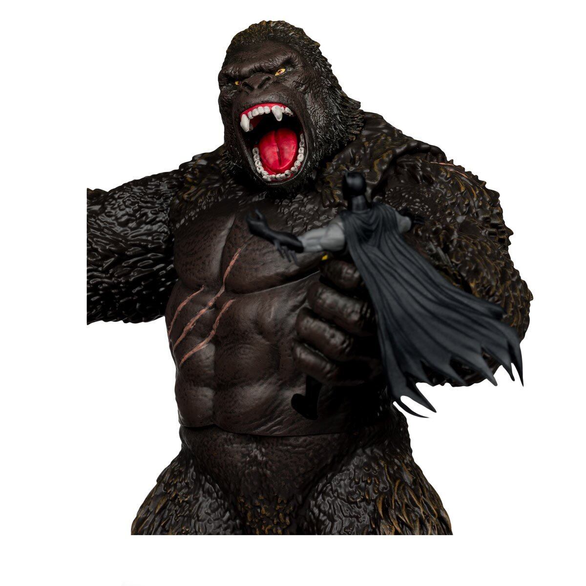 マクファーレン・トイズ DCマルチバース ジャスティス・リーグ vs. ゴジラ vs. コング バットマン vs. コング メガフィグ 2パック アクションフィギュア 未開封