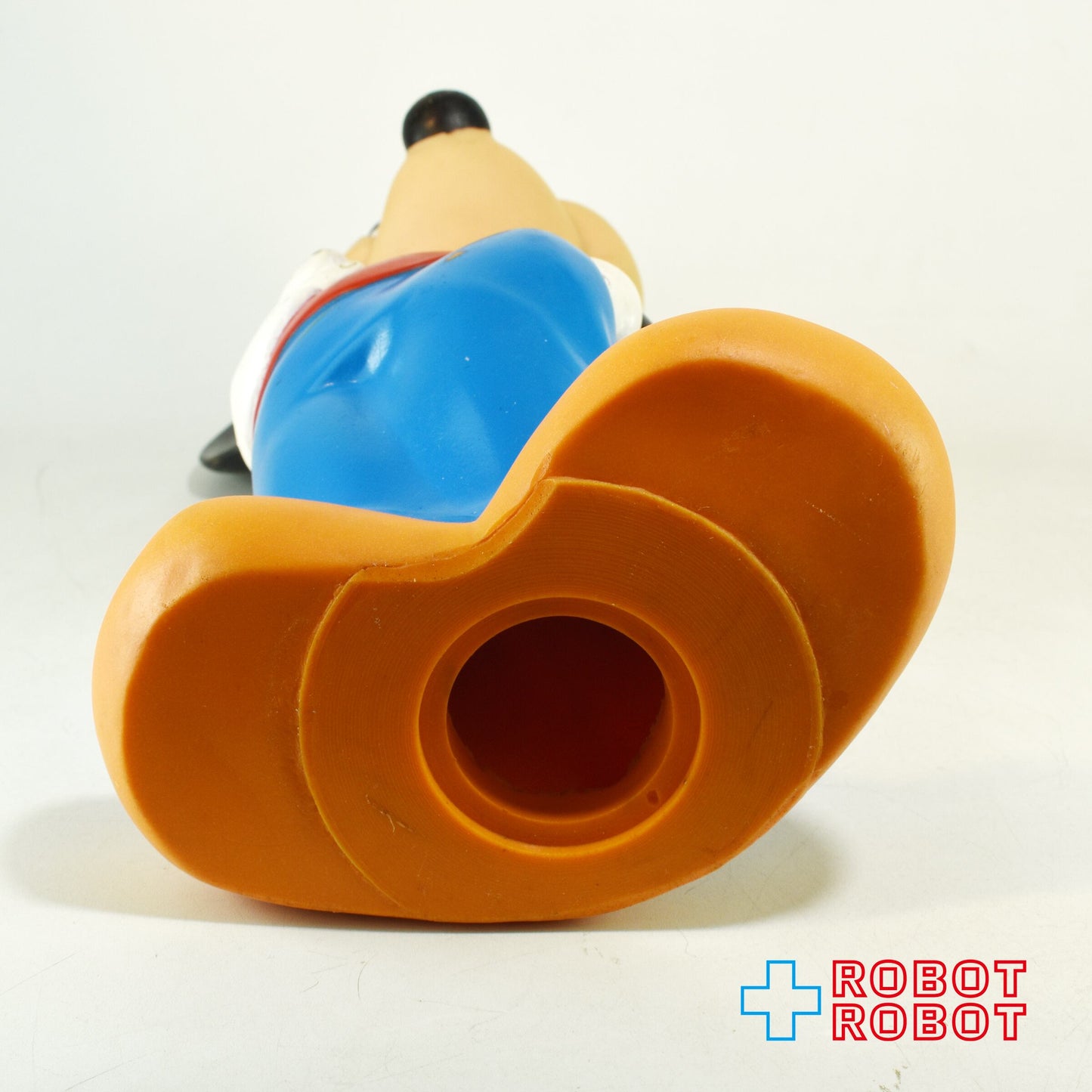 ミッキーマウス ソフビ貯金箱 30cm 赤シャツ 青ズボン