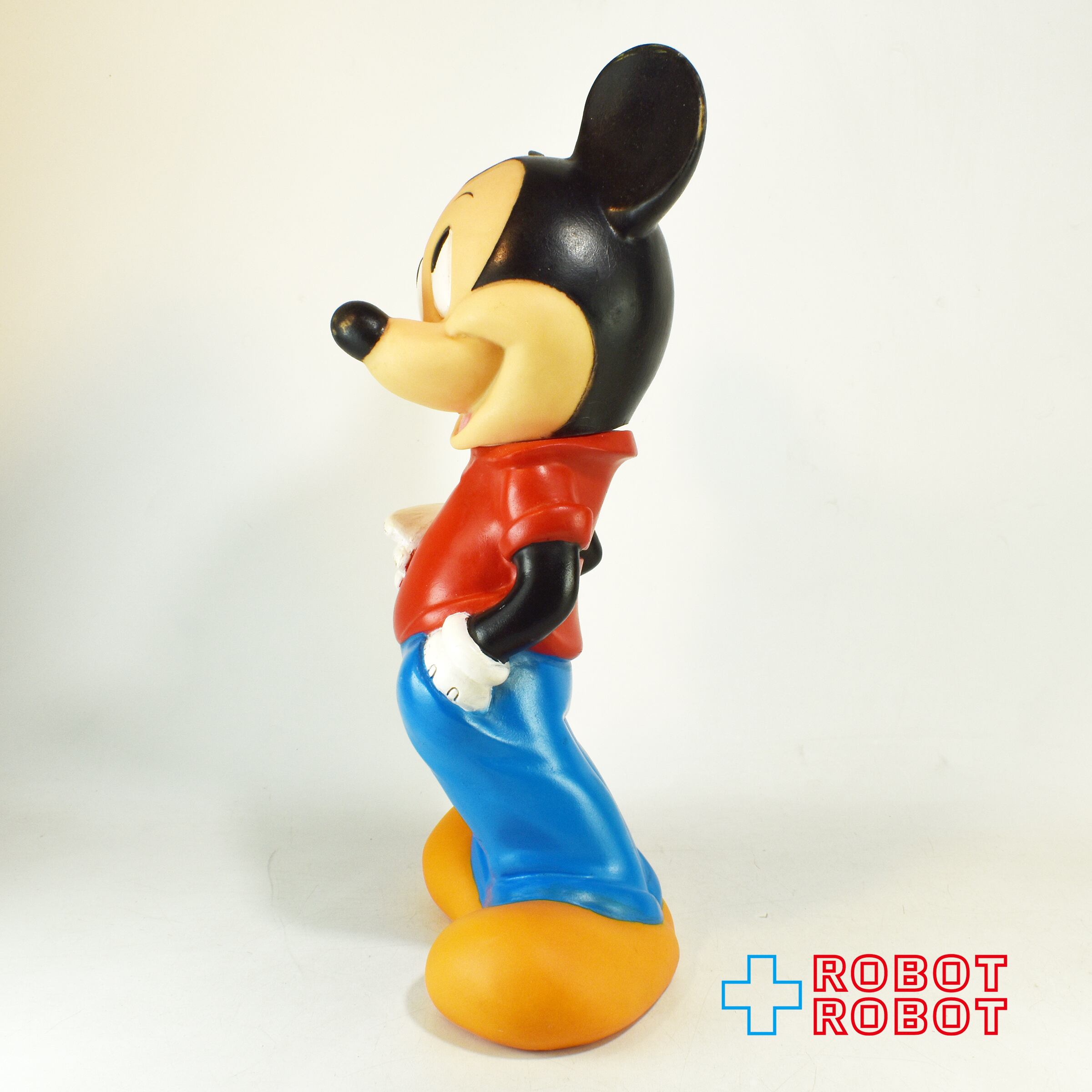 ミッキーマウス ソフビ貯金箱 30cm 赤シャツ 青ズボン – ROBOTROBOT