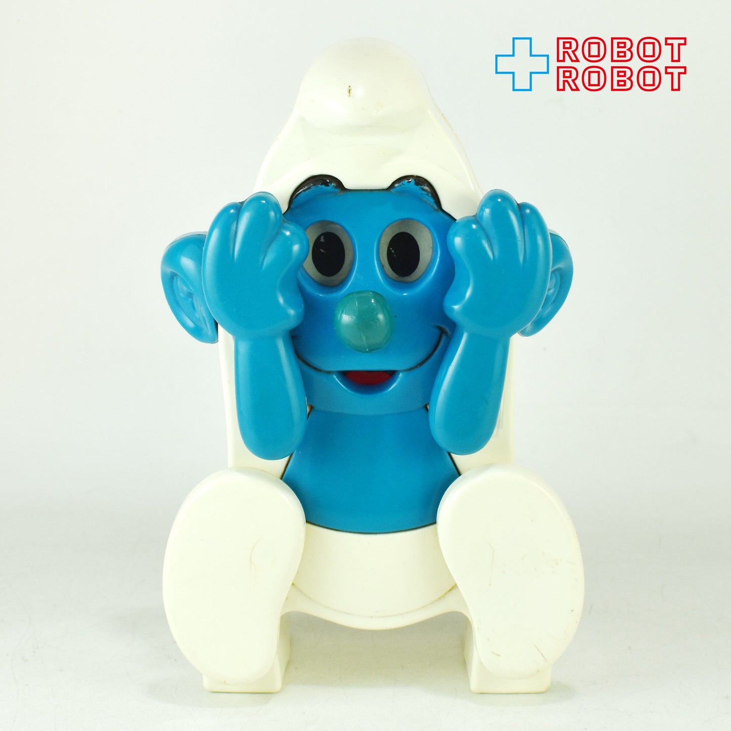 スマーフ ミュージカル ピークアブー いないいないばあ ゼンマイ トイ 1983