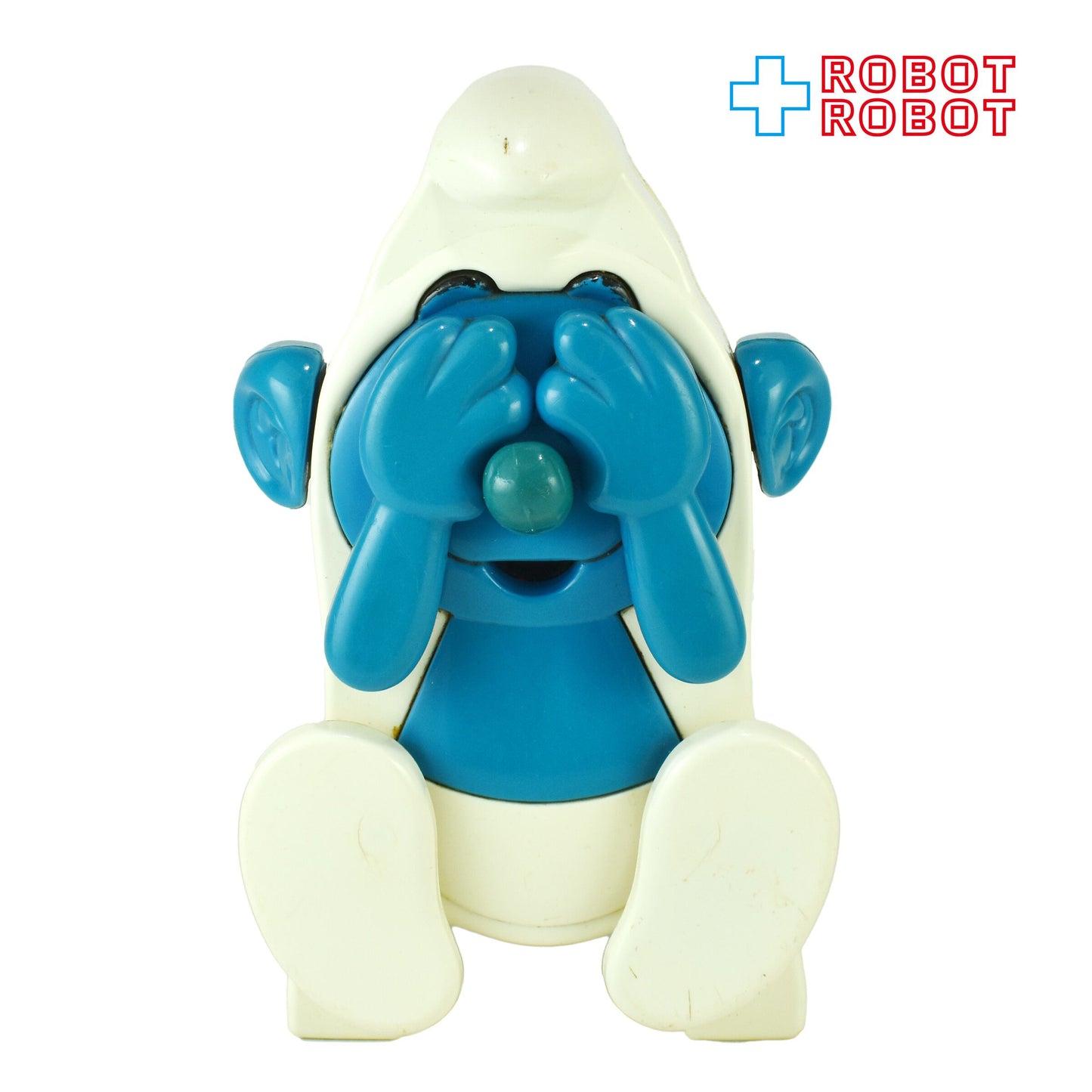 スマーフ ミュージカル ピークアブー いないいないばあ ゼンマイ トイ 1983