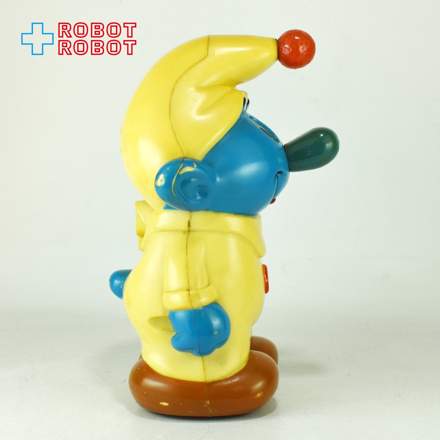 スマーフ ミュージカルウォーキングスマーフ 歩くオルゴール ゼンマイ トイ イルコ社 1982 香港