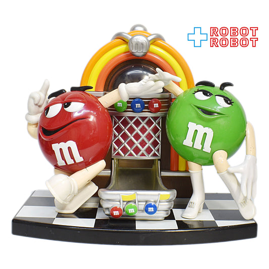M&M's ディスペンサー ジュークボックス ロックンロールカフェ エムアンドエムズ シルバー