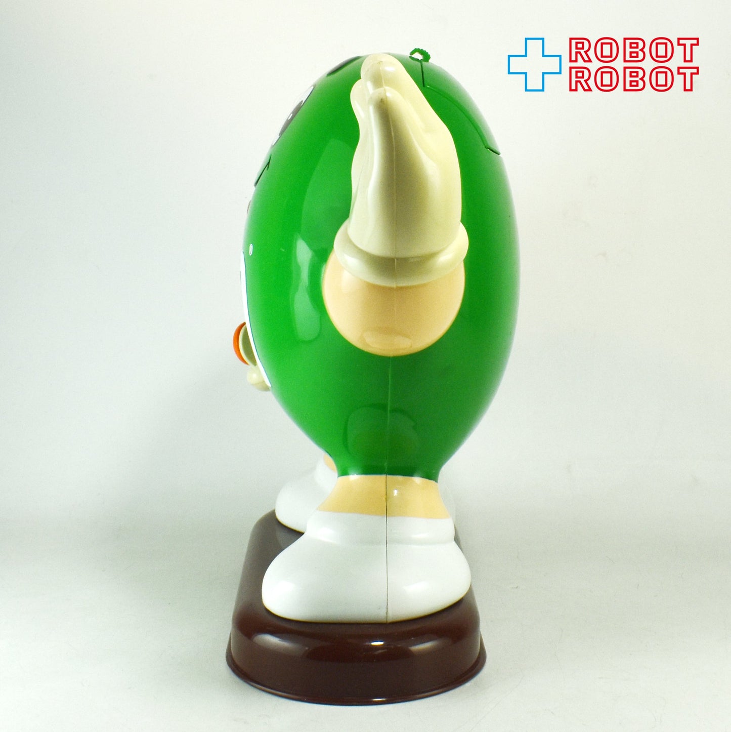 M&M's ディスペンサー グリーン オレンジチョコ持ち エムアンドエムズ