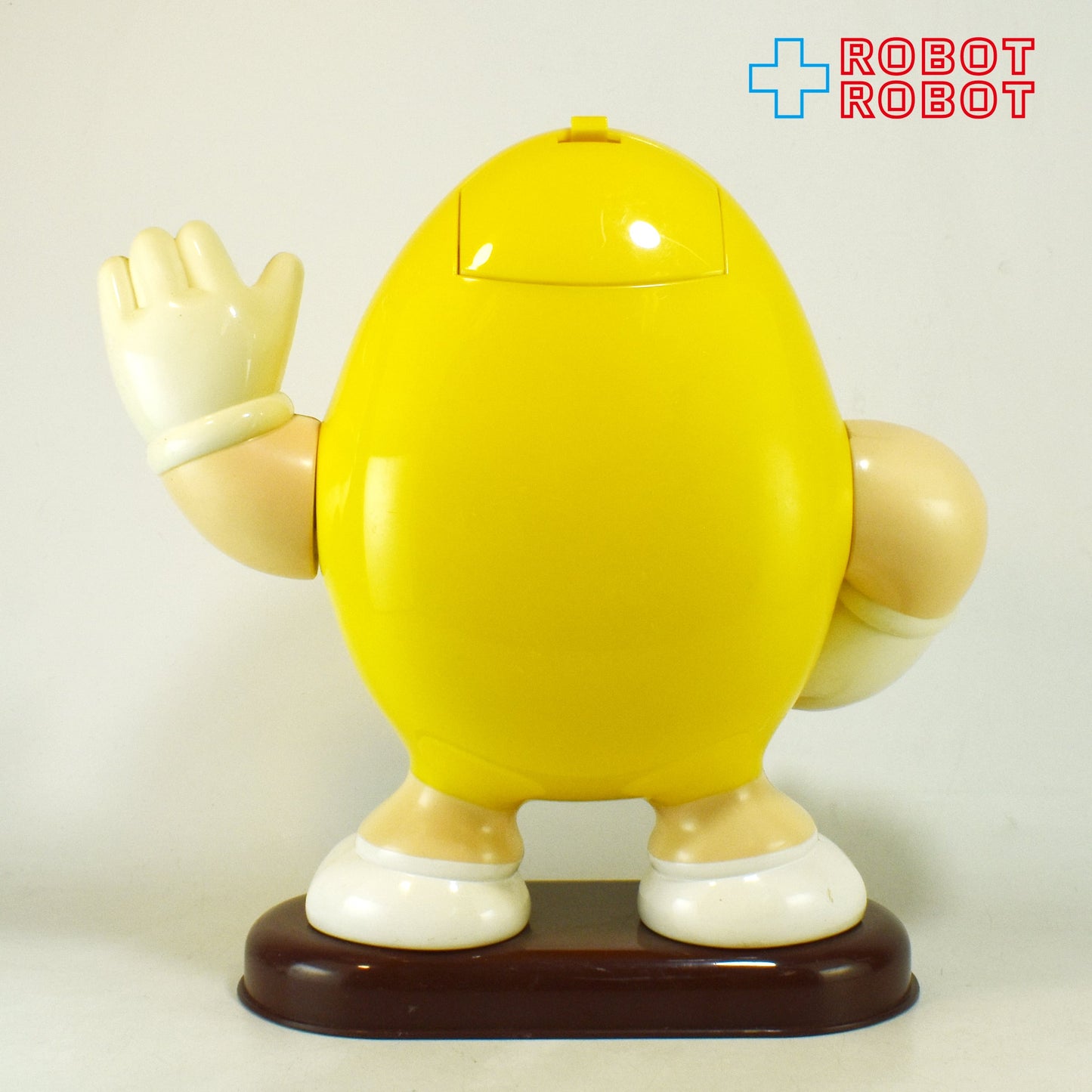 M&M's ディスペンサー イエロー グリーンチョコ持ち エムアンドエムズ