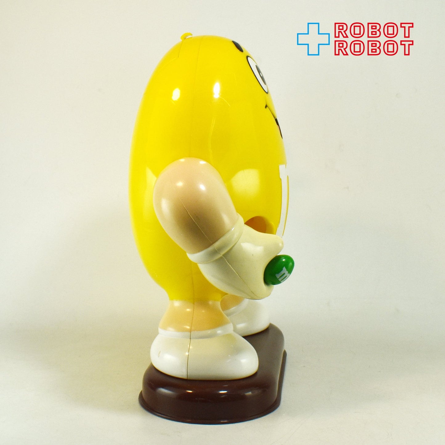 M&M's ディスペンサー イエロー グリーンチョコ持ち エムアンドエムズ
