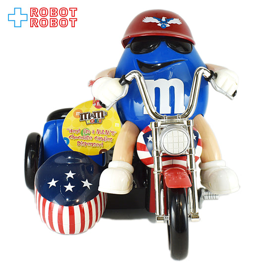 M&M's ブルー フリーダム・ライダー ディスペンサー エムアンドエムズ