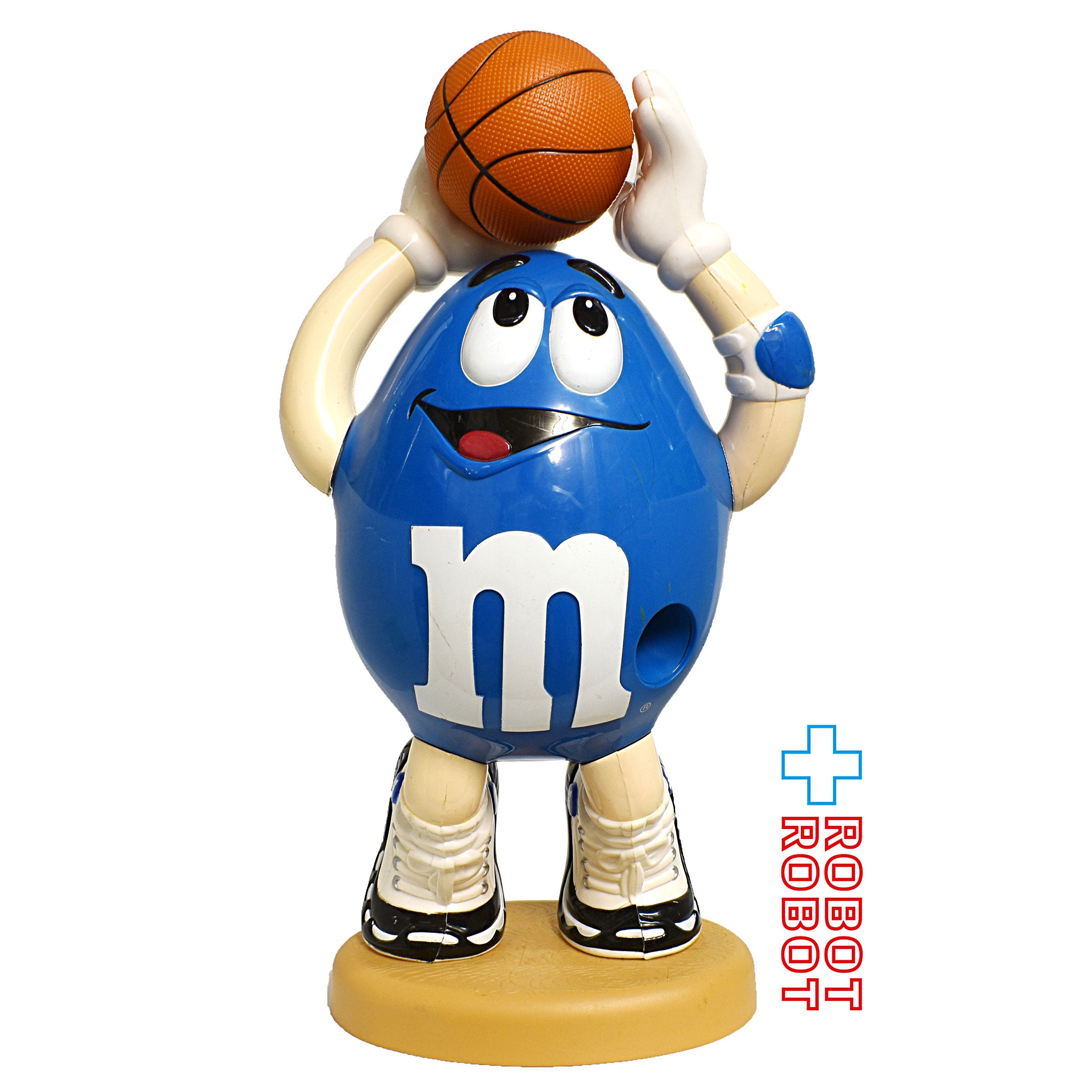 高級品市場 M&M's ディスペンサー ブルー バスケットボール エムアンドエム ゲームキャラクター