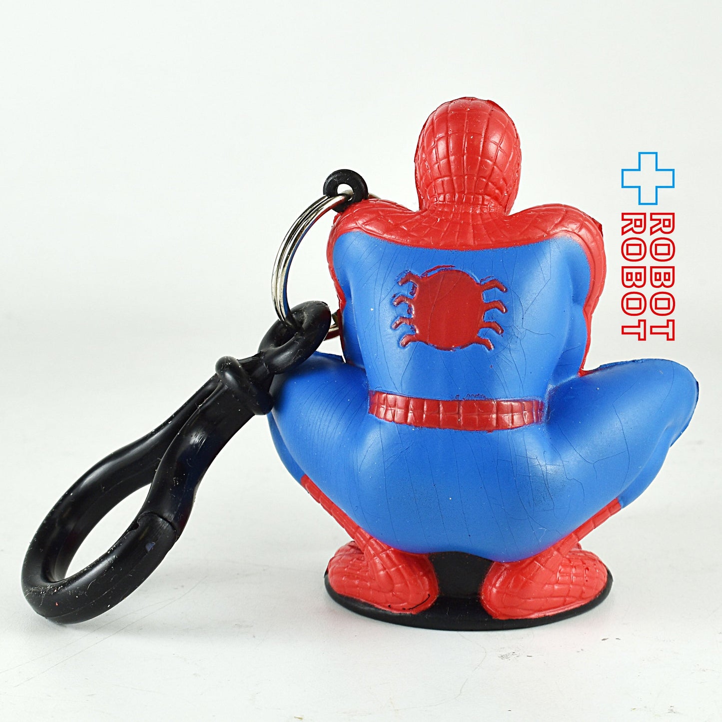 マーベル スパイダーマン スポンジ キーリング 紙タグ付き 2002