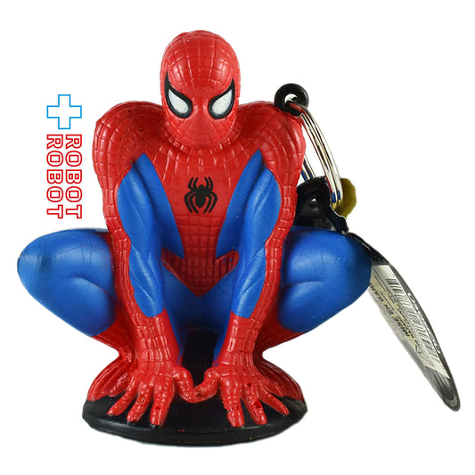 マーベル スパイダーマン スポンジ キーリング 紙タグ付き 2002