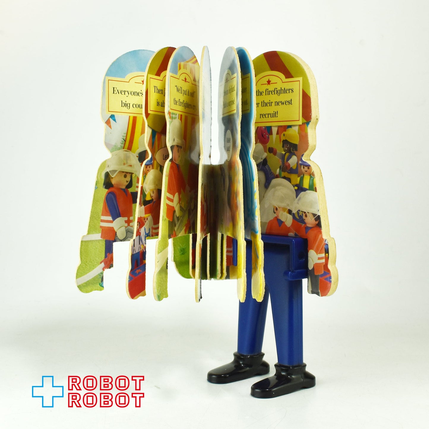 プレイモービル 消防士 フィギュア 絵本 1998