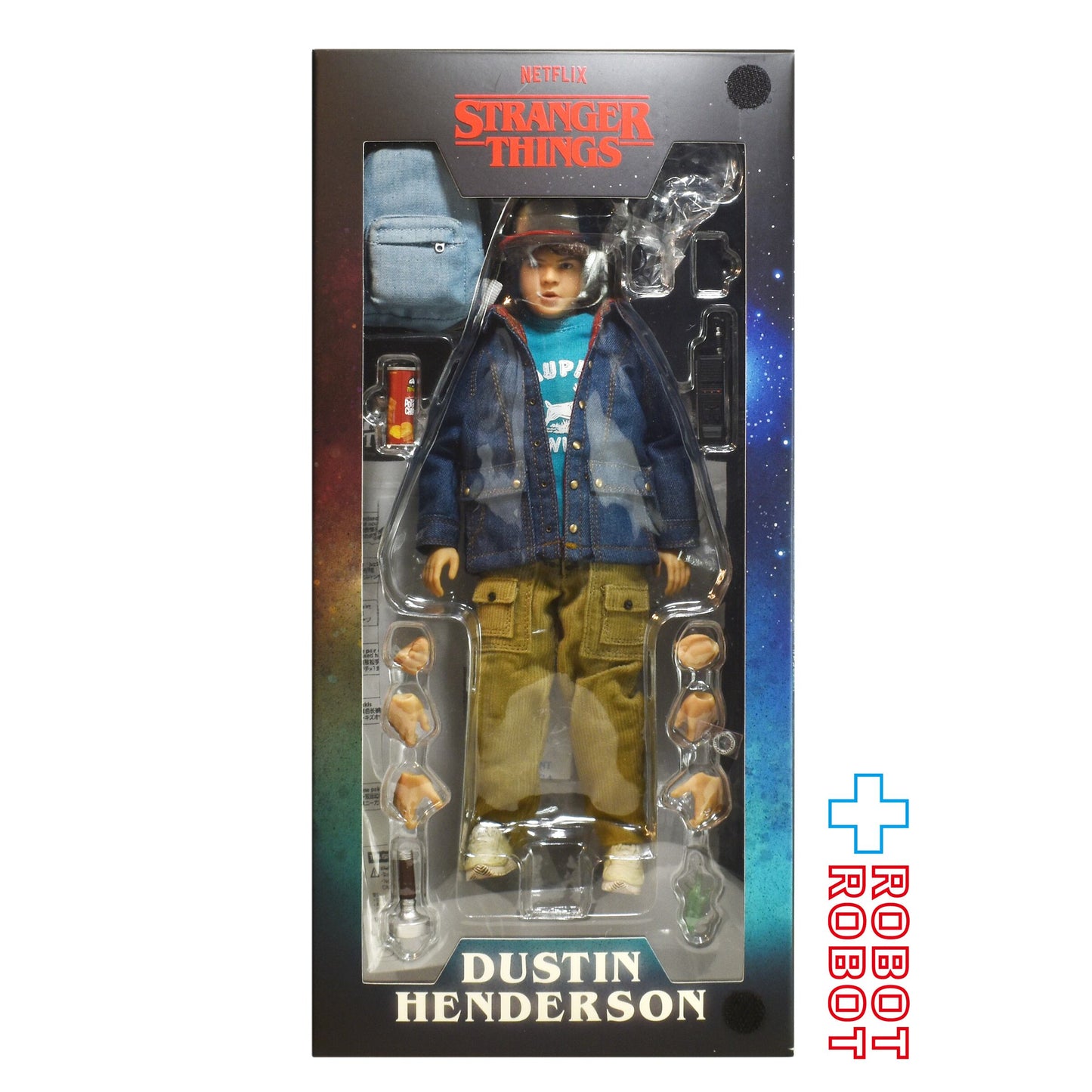 スリーゼロ ストレンジャー・シングス ダスティン 1/6 アクションフィギュア 開封箱付き