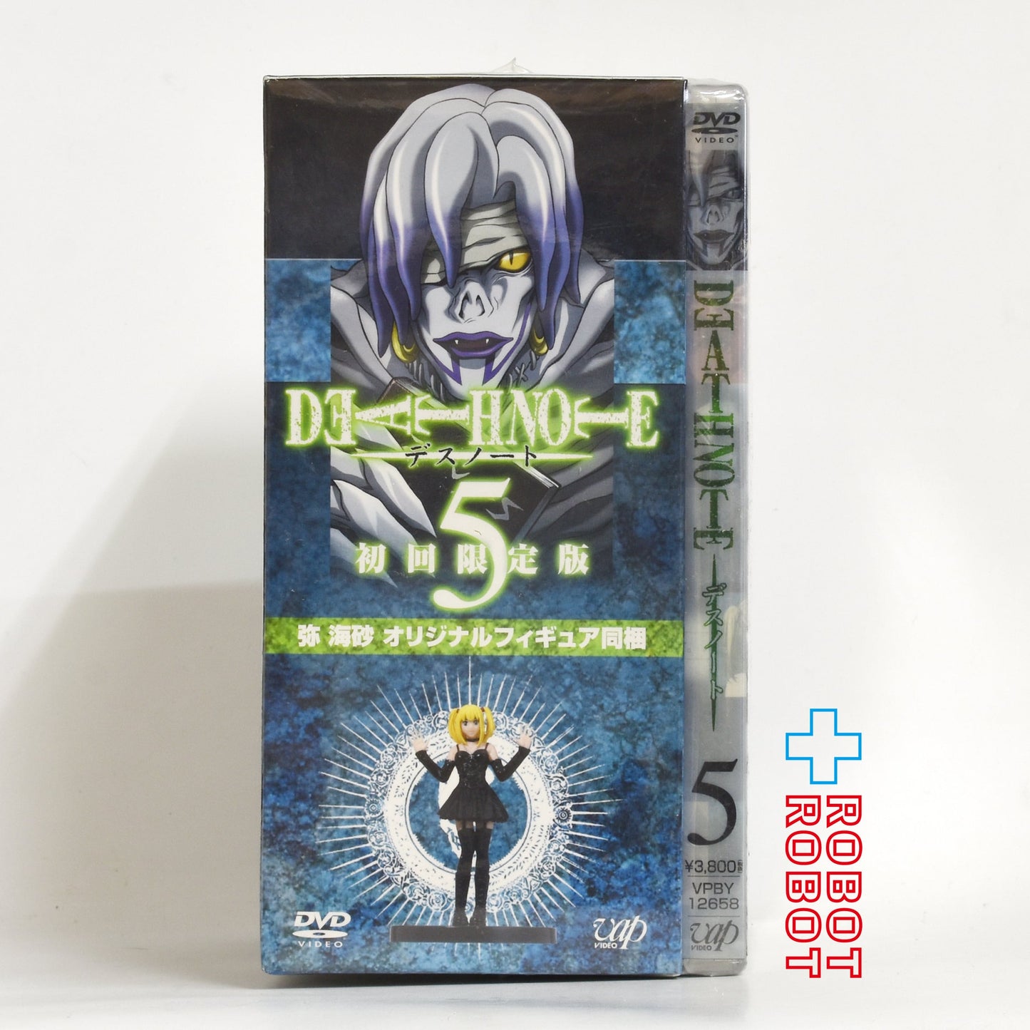 ⚫️ DVD デスノート 初回限定版 第５巻 弥 海砂 オリジナルフィギュア同梱 未開封