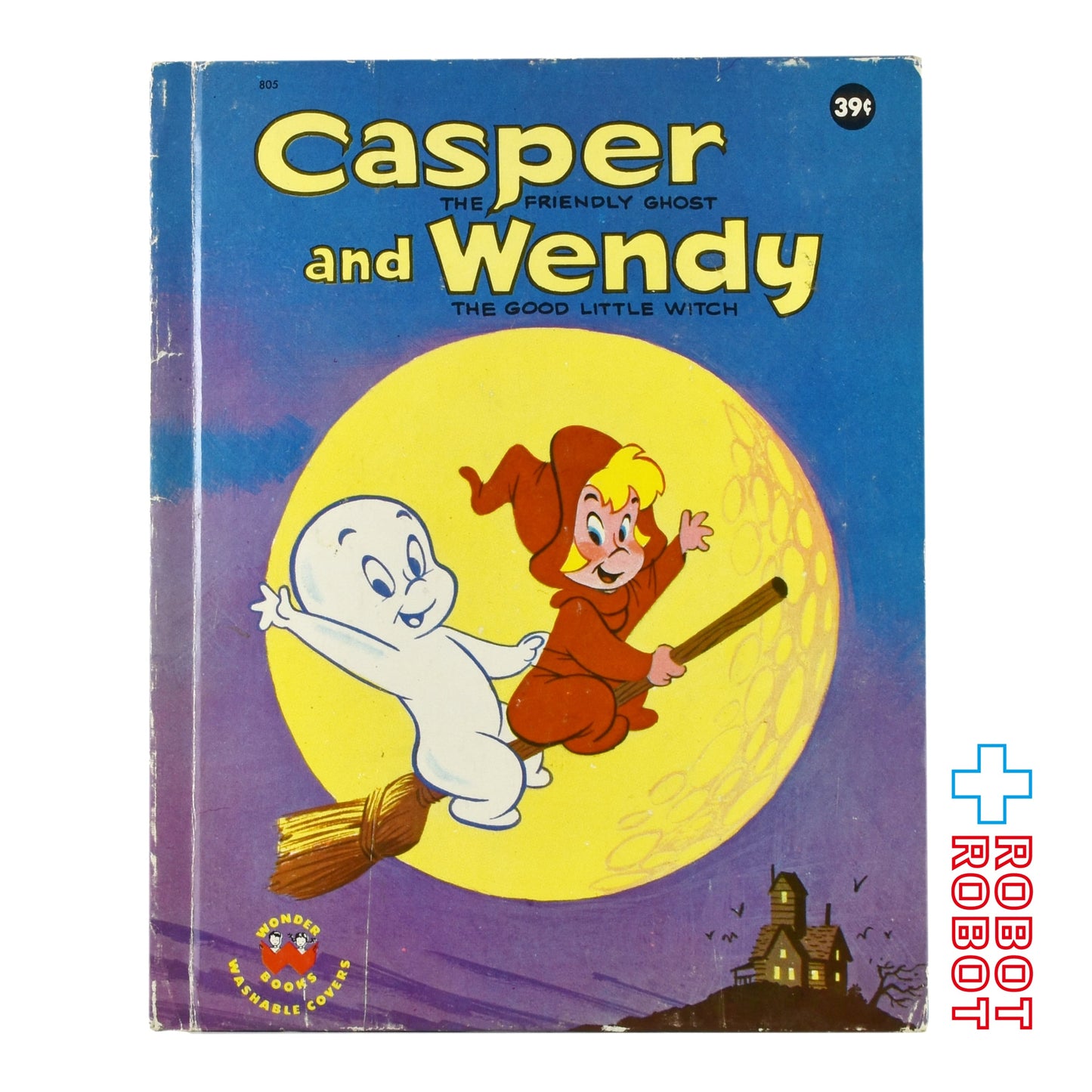 ワンダーブックス社 ” キャスパー アンド ウェンディ ”  ピクチャーブック 絵本 1980