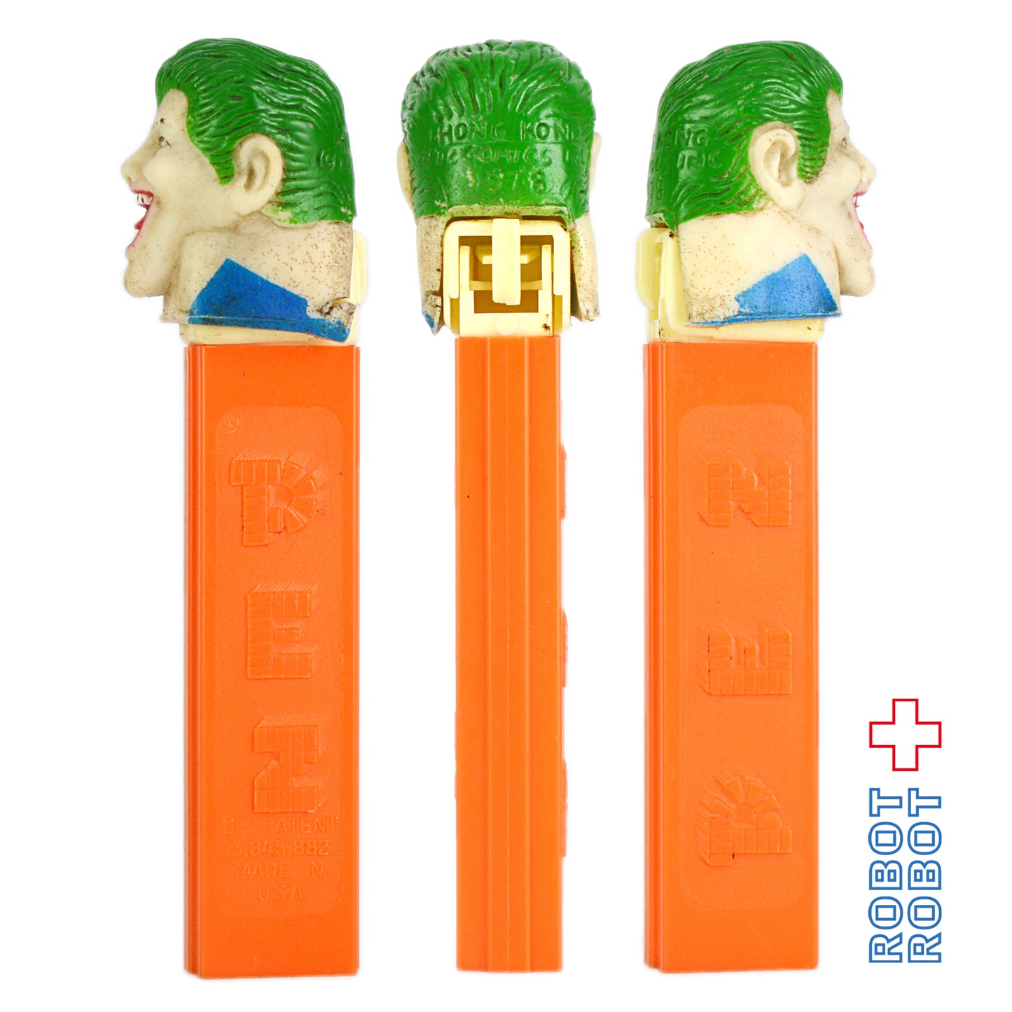 PEZ ソフトヘッド・スーパーヒーロー ジョーカー 足なし 3.8 (バットマン)