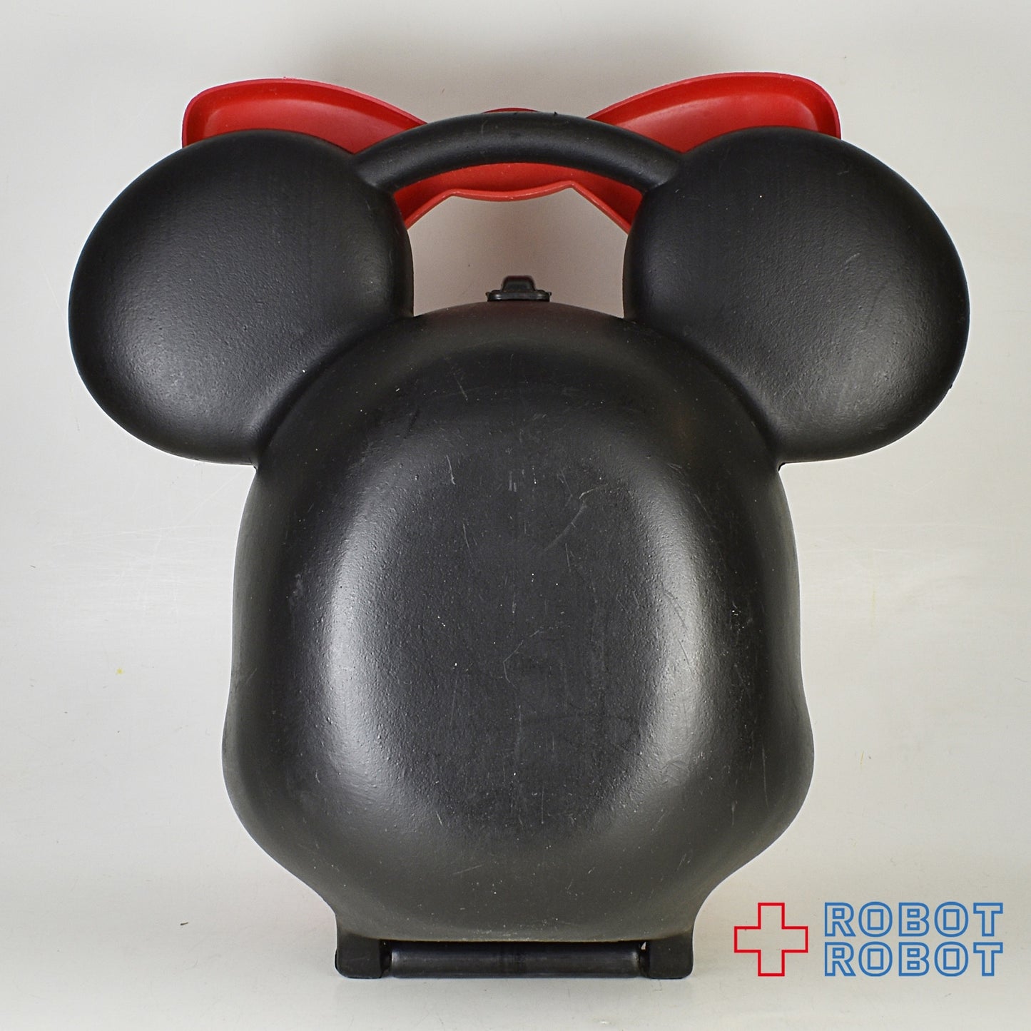 ミニーマウスの顔のカタチのランチボックス ALADDIN