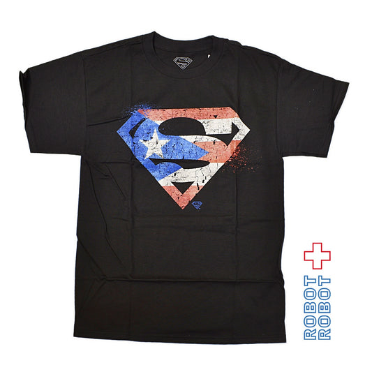 Tシャツ DC スーパーマン ロゴ フラッグ