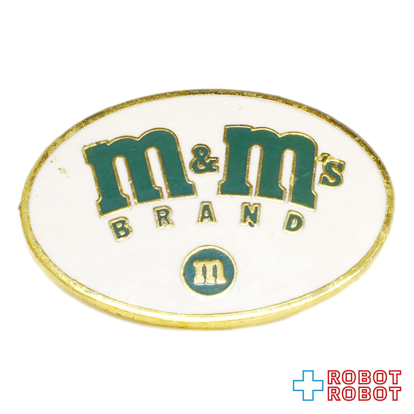 M&M's エムアンドエムズ・ブランド 緑ロゴ ピン ピンズ