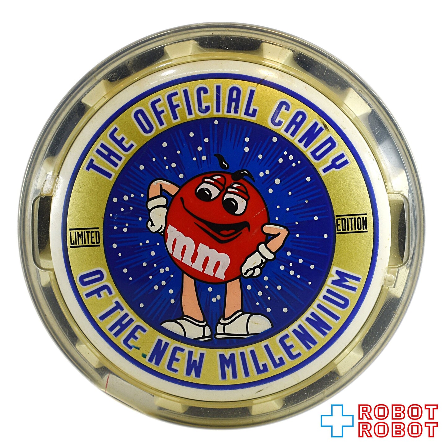 M&M's ディスペンサー ザ・オフィシャル・キャンディ・オブ・ザ・ミレニアム ※難あり