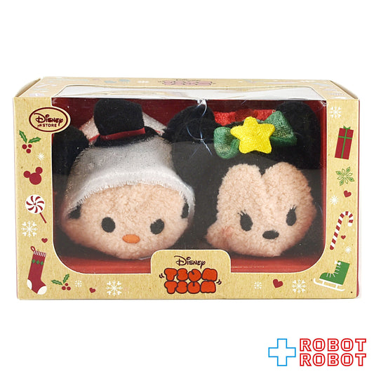 HKDL ツムツム TSUM TSUM クリスマス ミッキーマウス＆ミニーマウス セット 香港限定 未開封