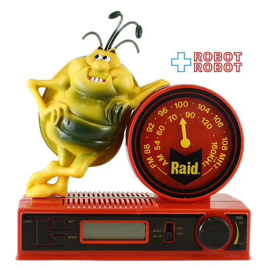 レイドバグ ゴキブリの殺虫剤のキャラクター AM/FMラジオ フィギュア メイドイン香港 ※難あり