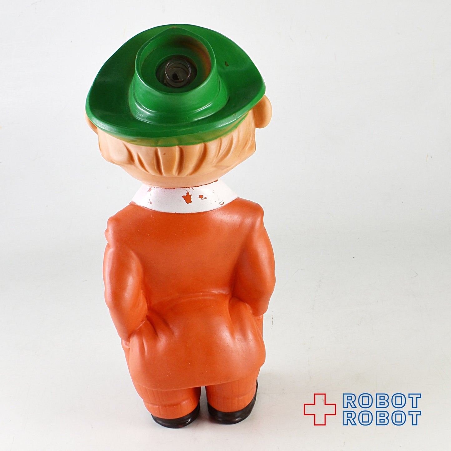 浅草玩具 オレンジスーツおじさん ソフビフィギュア