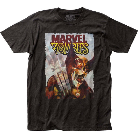 マーベル Tシャツ Marvel Zombies: Wolverine vs Hulk Black Premium T-Shirt