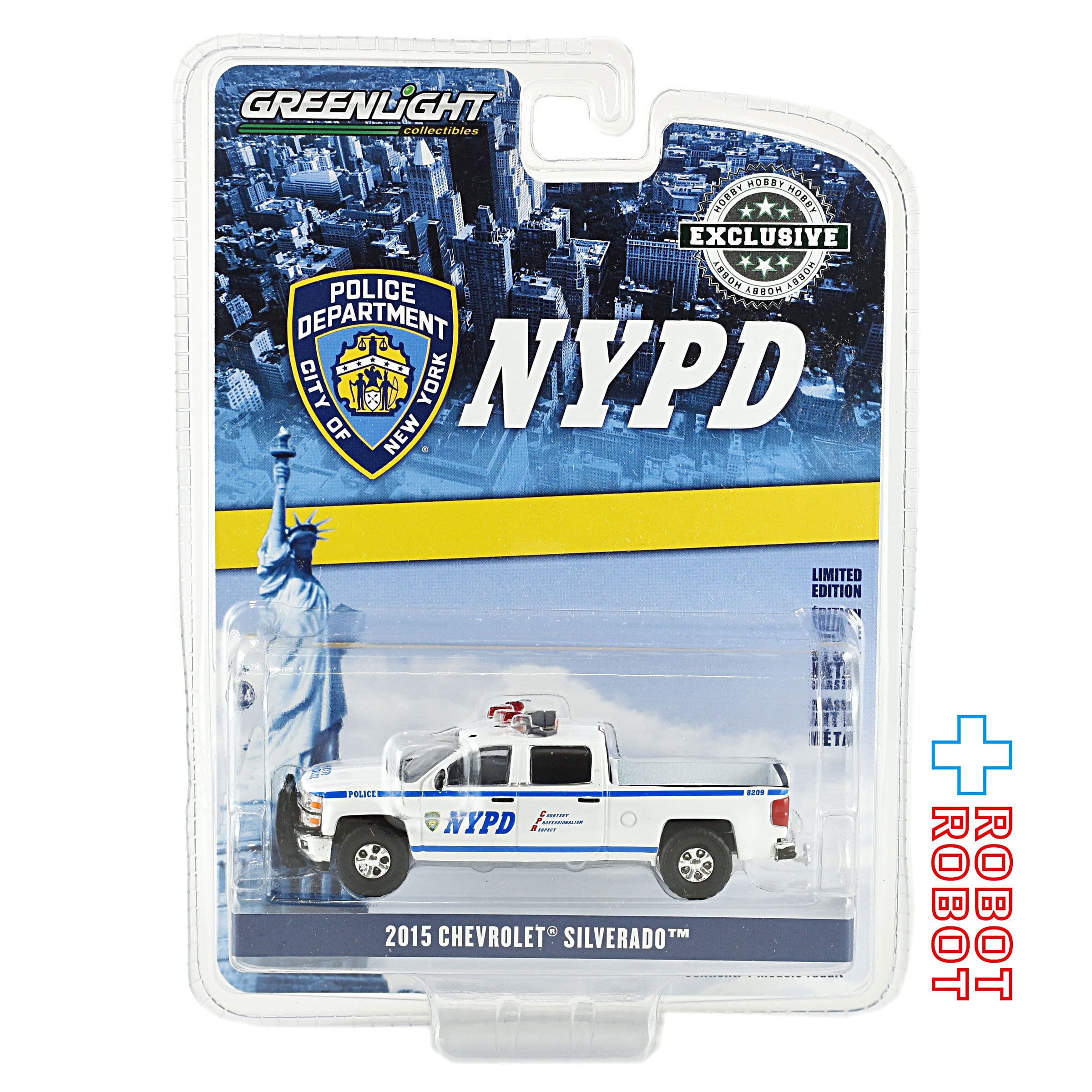 ⚫️グリーンライト NYPD パトカー 2015 シボレー ダイキャストカー 未