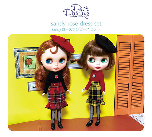 Dear Darling fashion for dolls sandyコラボレーション Rose ローズワンピースセット